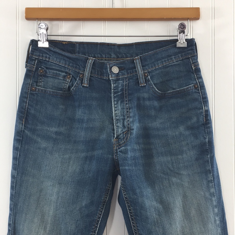 Levi's 541 Slim Straight Denim Jeans Medium Wash - Picture 2 of 11